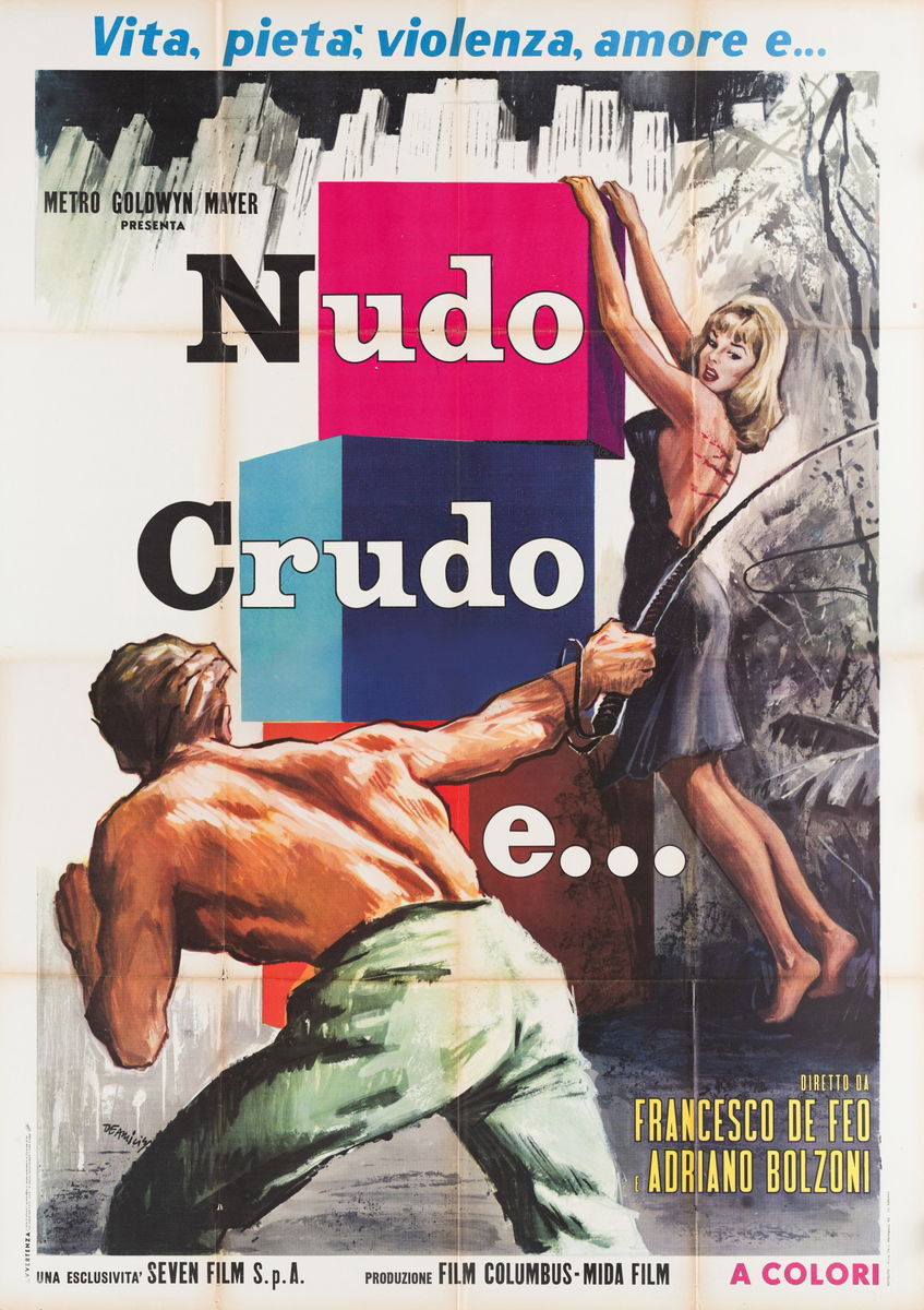 Nudo, crudo e... - Poster 1