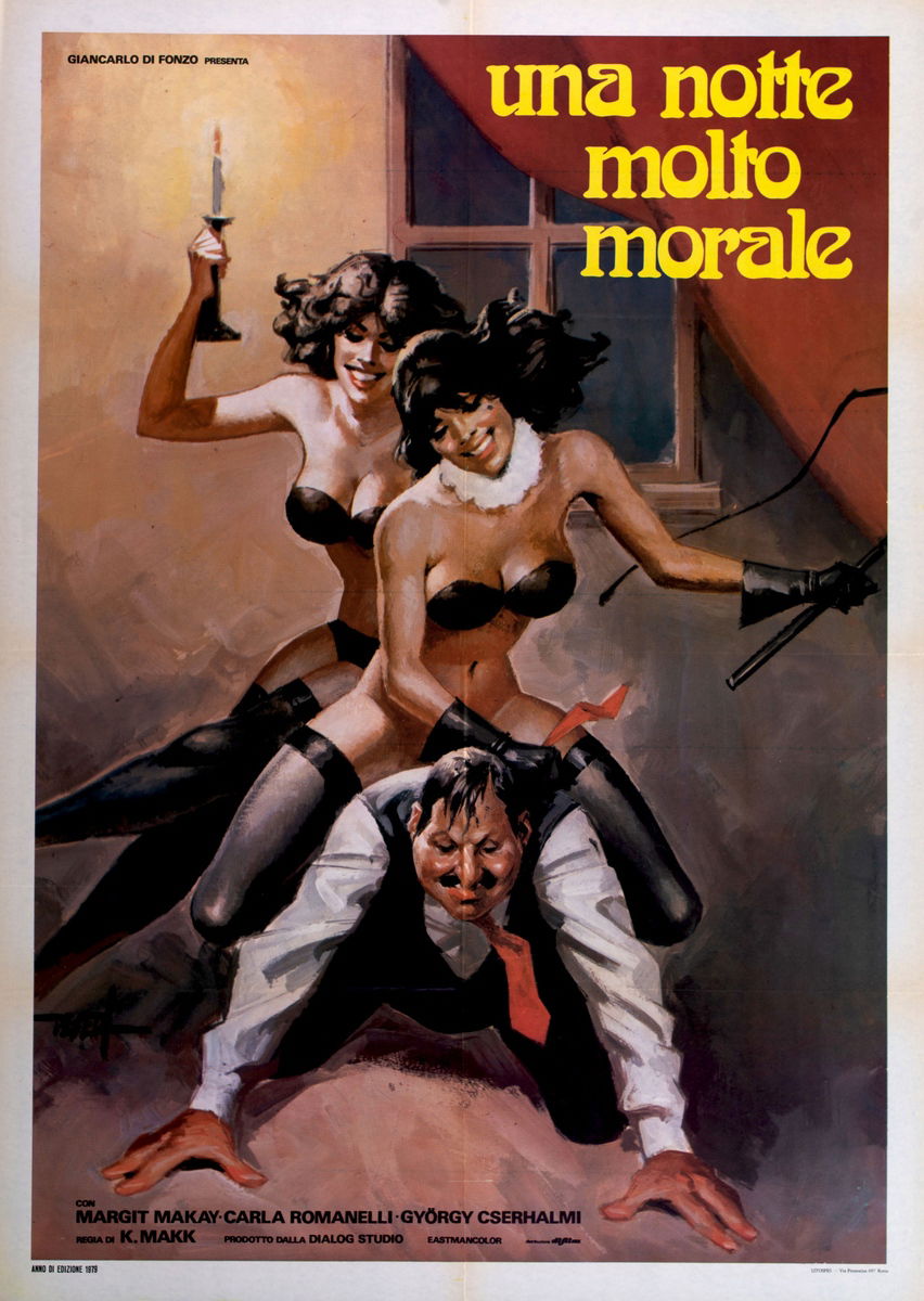 Una notte molto morale - Manifesto 1