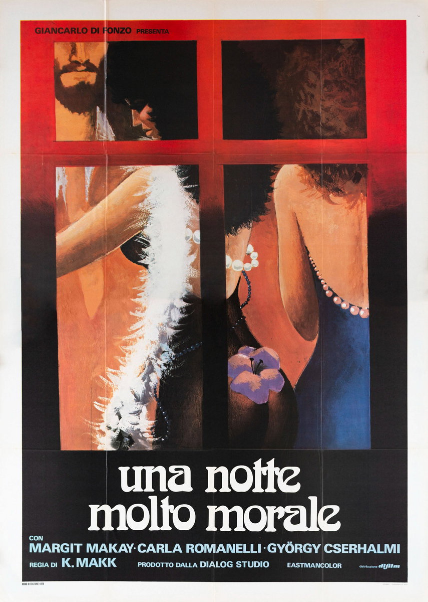 Poster 2 for the film A Very Moral Night (1977)