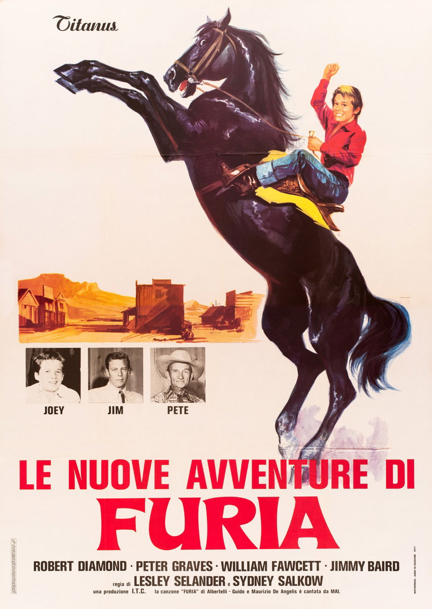 Poster 2 for the film Le nuove avventure di Furia (1950)