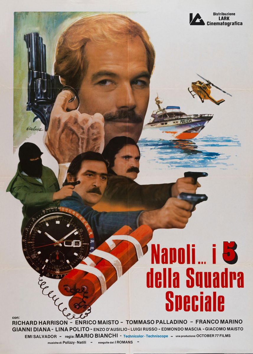Napoli... i 5 della squadra speciale - Poster 1