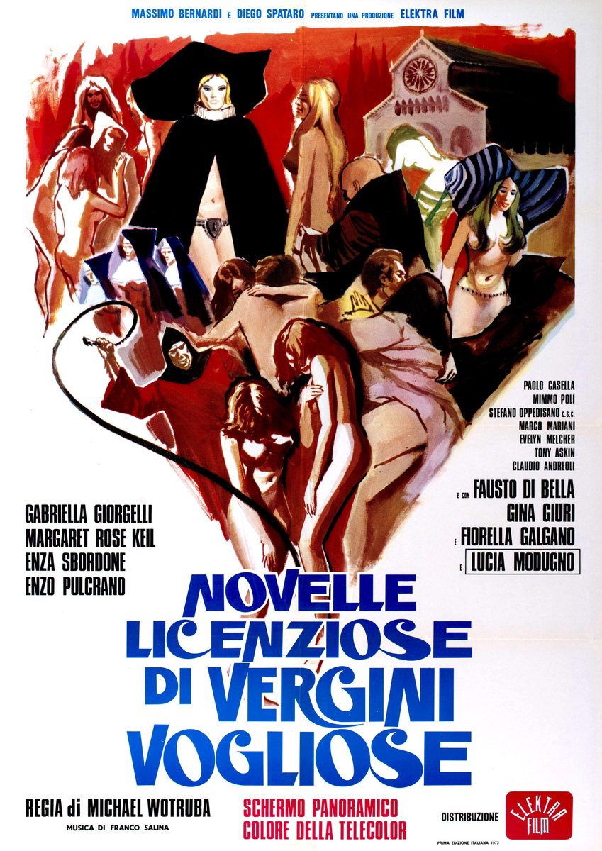 Poster 2 for the film The Thousand and One Nights of Boccaccio in Canterbury (1973)