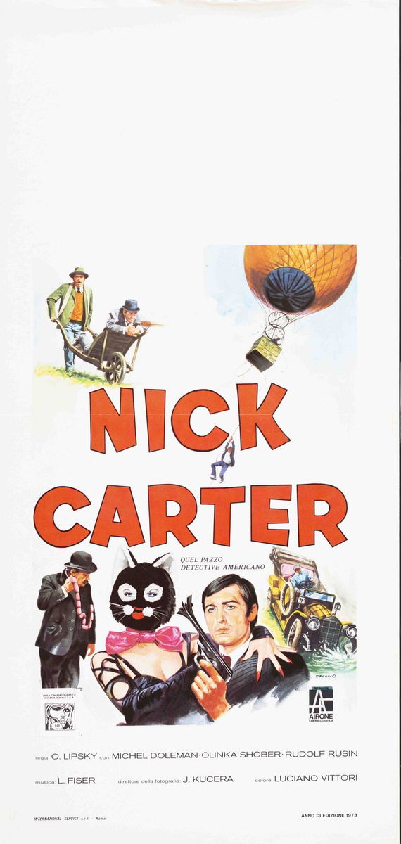 Nick Carter, quel pazzo detective americano - Locandina 1