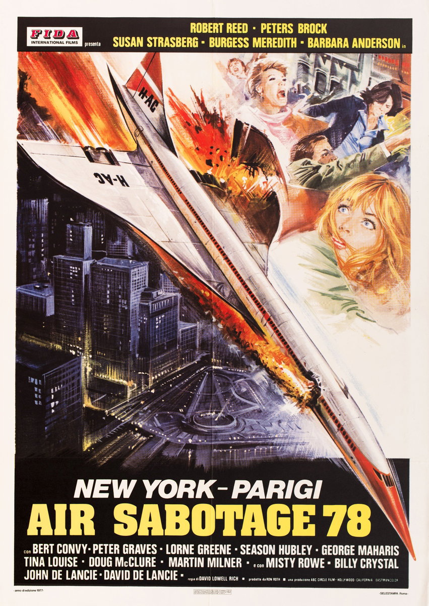 Poster 2 for the film SST: Death Flight (1978)