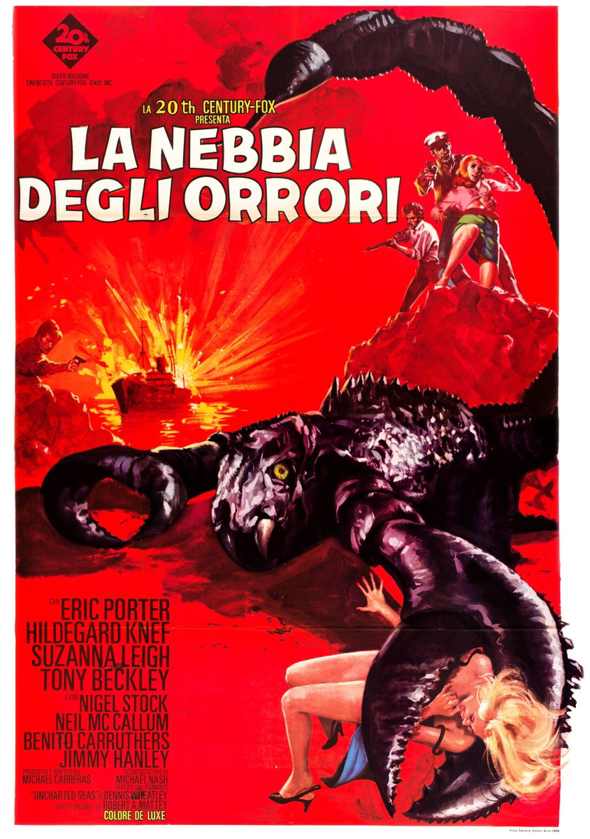 La nebbia degli orrori - Manifesto 1