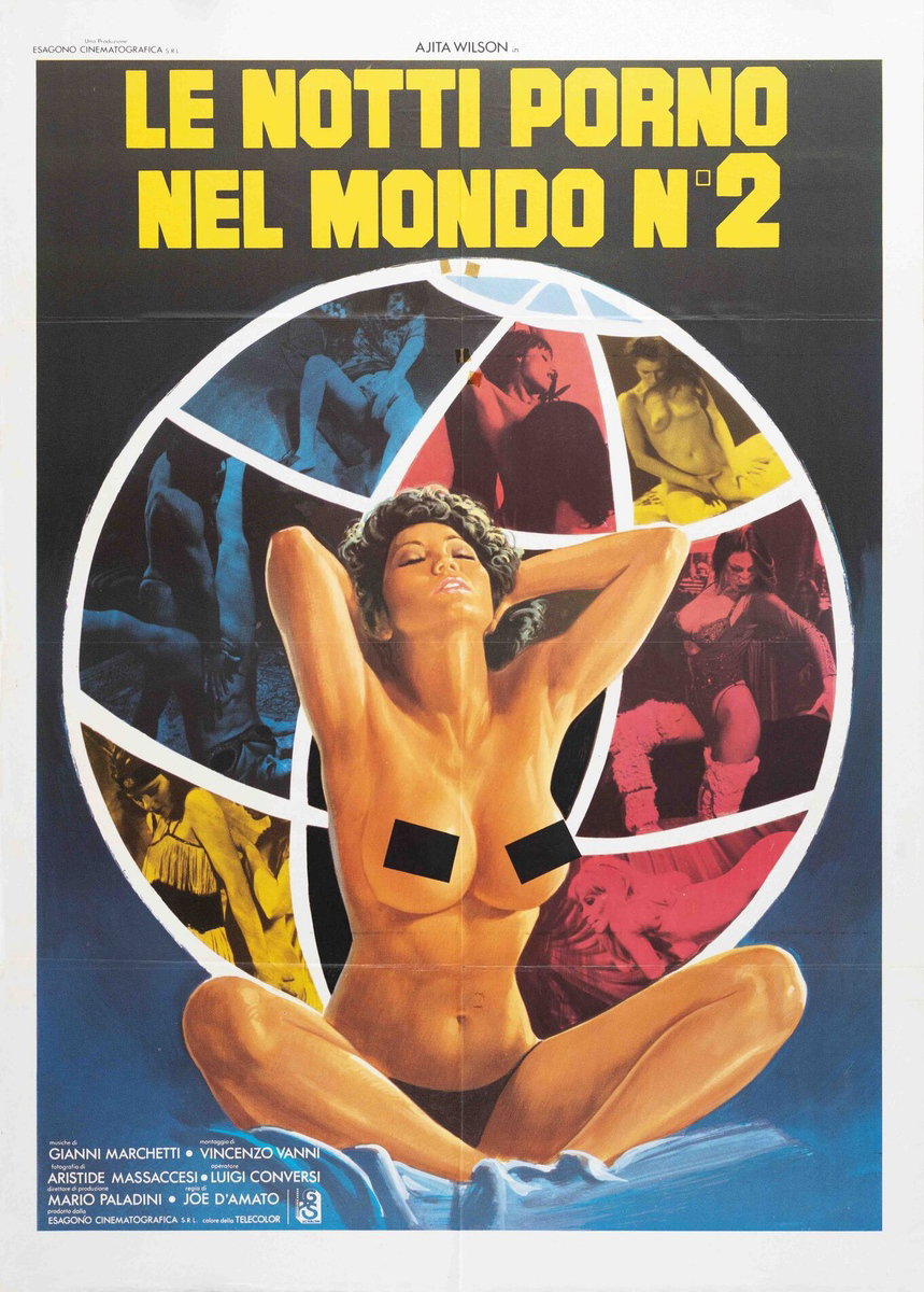 Poster 2 for the film Notti porno nel mondo n. 2 (1977)