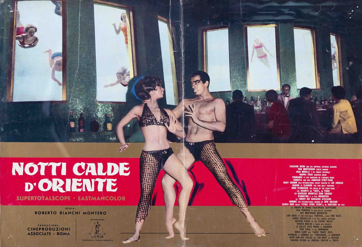 Fotobusta 3 per il film Notti calde d'Oriente (1962)