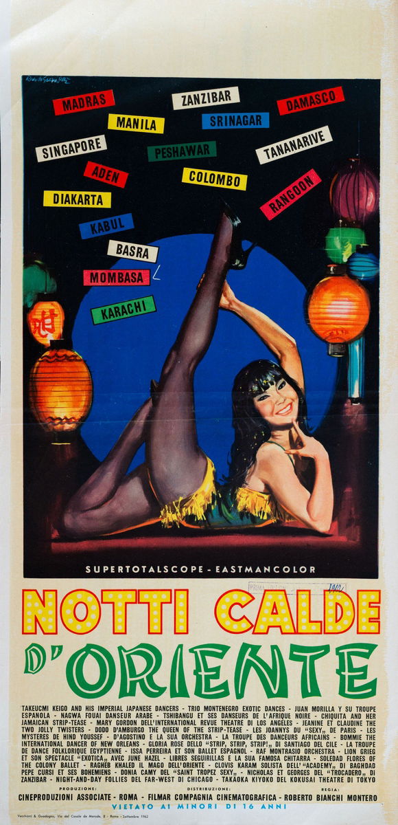 Nuits chaudes d'Orient - Lobby Card 1