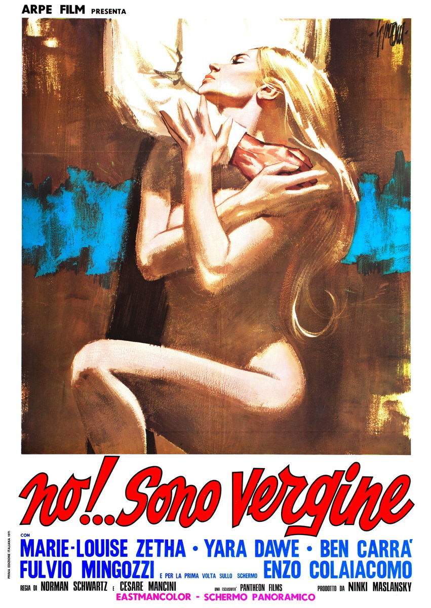 No... Sono vergine - Manifesto 1