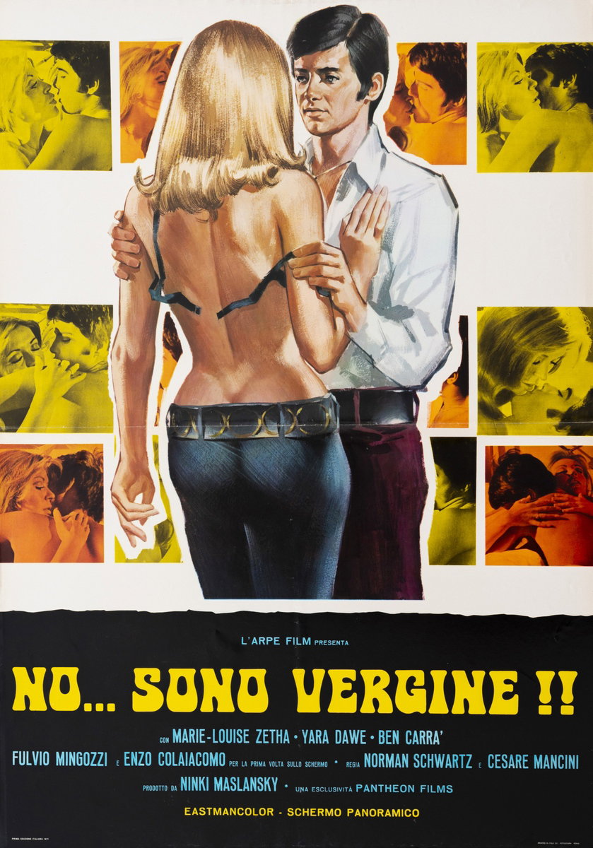 Poster 3 for the film The Reluctant Virgin (1971)