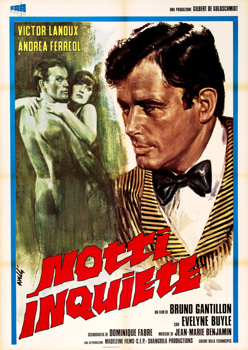 Notti inquiete - Manifesto 1