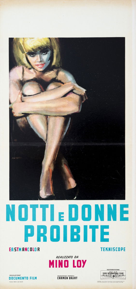 Notti e donne proibite - Lobby Card 1