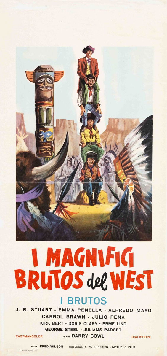 I magnifici Brutos del West - Lobby Card 1