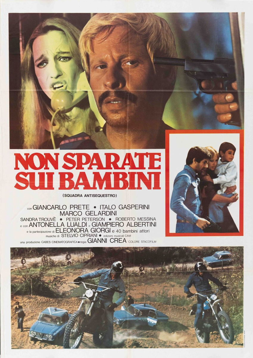 Non sparate sui bambini - Manifesto 1