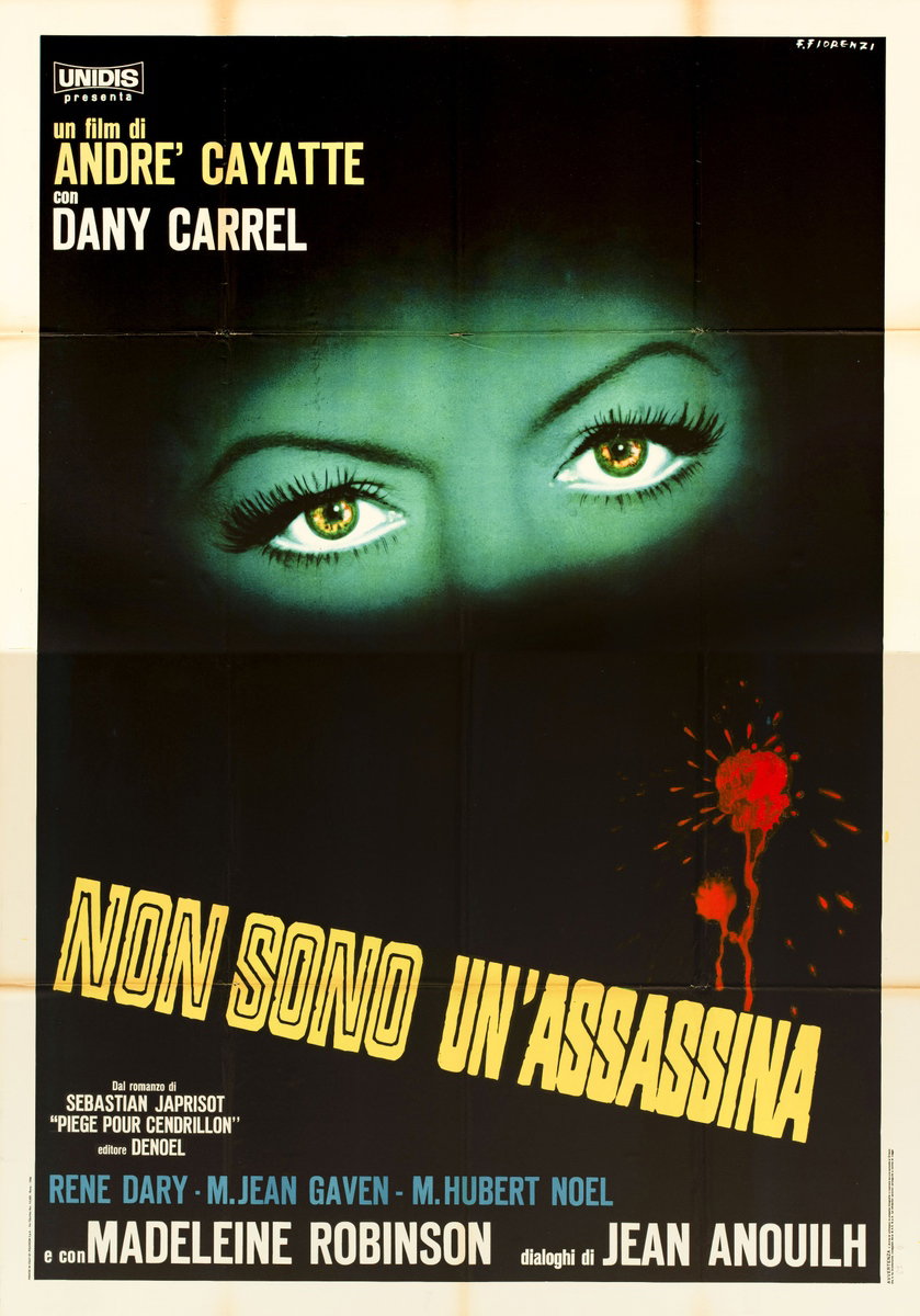 Poster 2 for the film A Trap for Cinderella (1965), painted by Francesco Fiorenzi