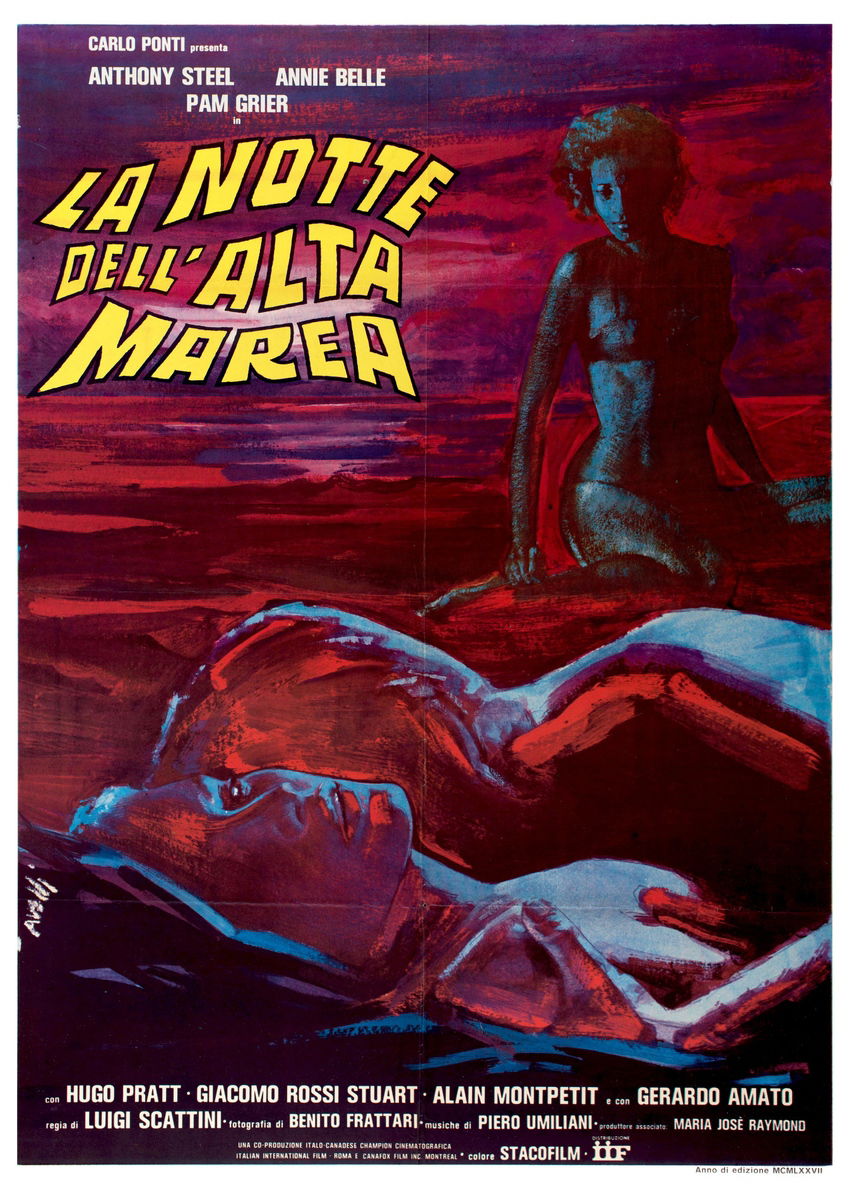 La notte dell'alta marea - Manifesto 1