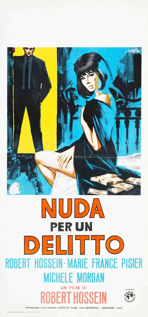 Nuda per un delitto - Locandina 1