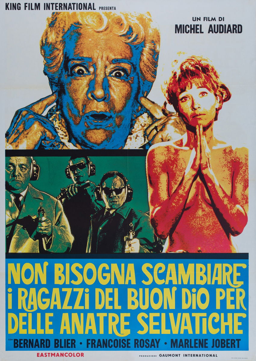 Non bisogna scambiare i ragazzi del buon Dio per delle anatre selvatiche - Manifesto 1