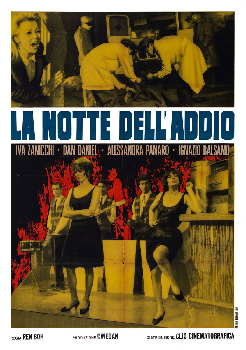 La notte dell'addio - Manifesto 1