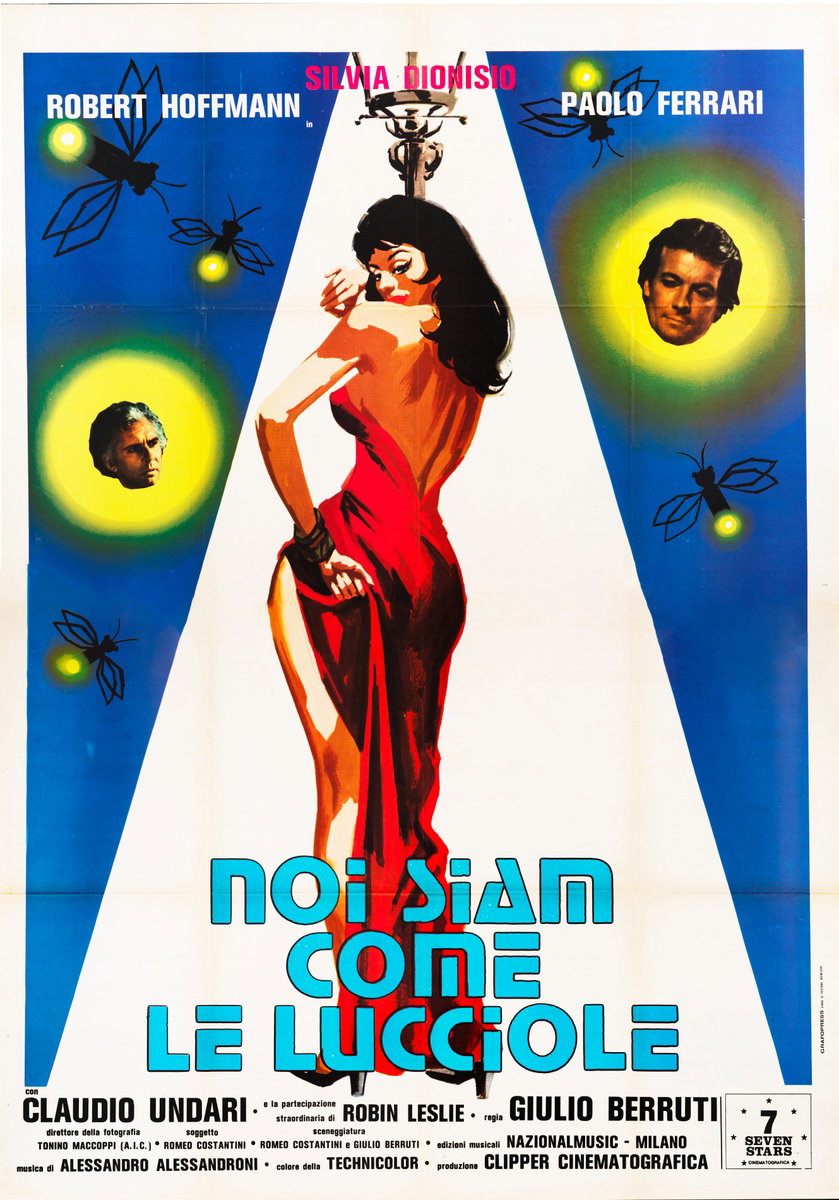 Poster 3 for the film Noi siam come le lucciole (1976)
