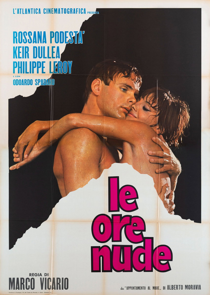 Manifesto 2 per il film Le ore nude (1964)