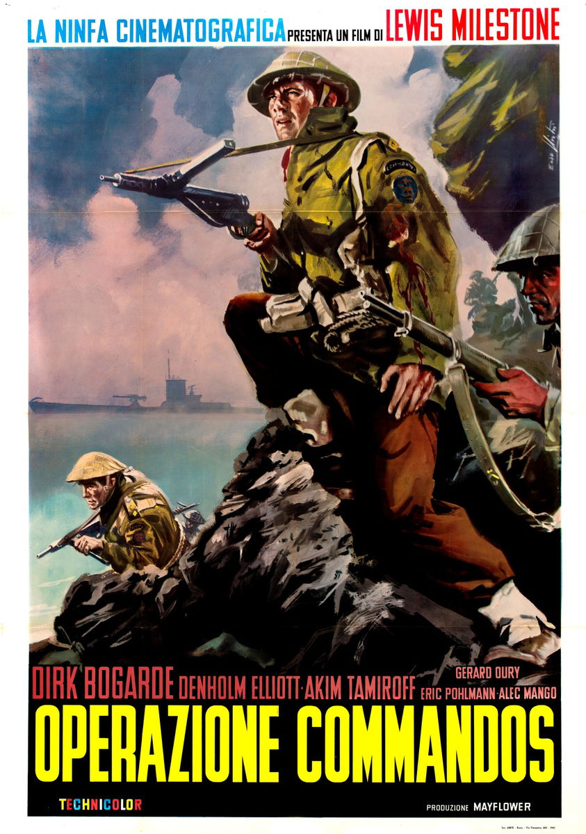 Operazione commandos - Manifesto 1