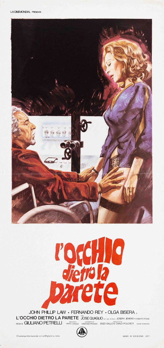 Eyes Behind the Wall - Lobby Card 1