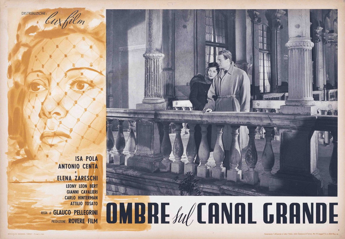 Fotobusta 2 per il film Ombre sul Canal Grande (1951)