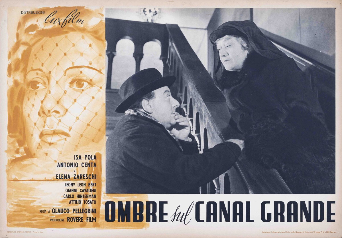 Fotobusta 4 per il film Ombre sul Canal Grande (1951)