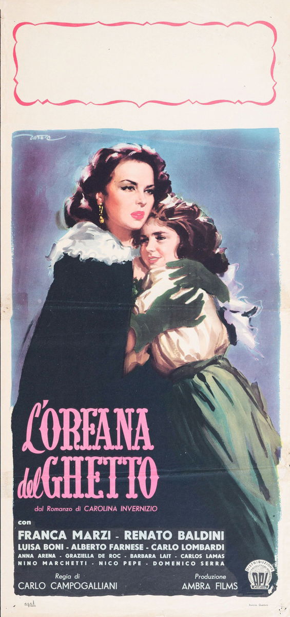 L'orfana del ghetto - Locandina 1