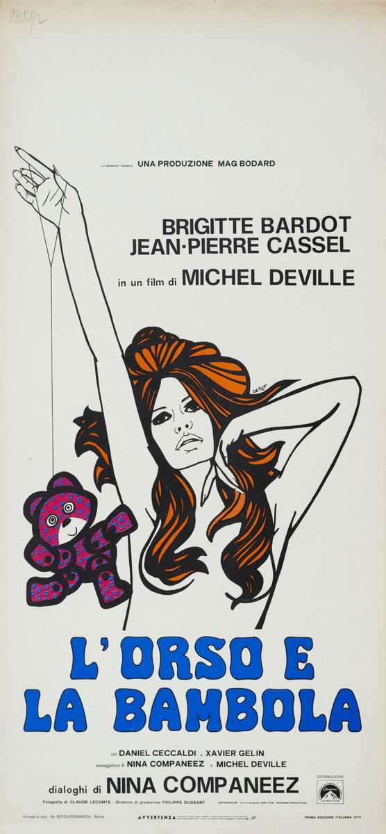 The Bear and the Doll - Lobby Card 1