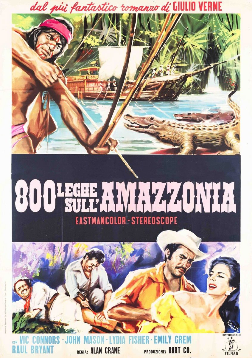 800 leghe sull'Amazzonia - Manifesto 1