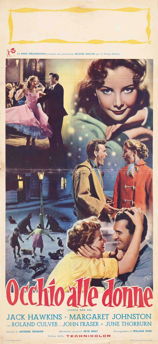 Touch and Go - Lobby Card 1