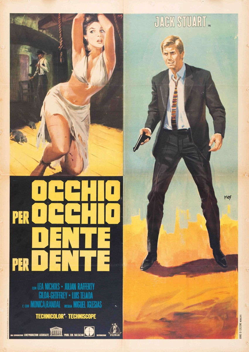 Occhio per occhio, dente per dente - Manifesto 1