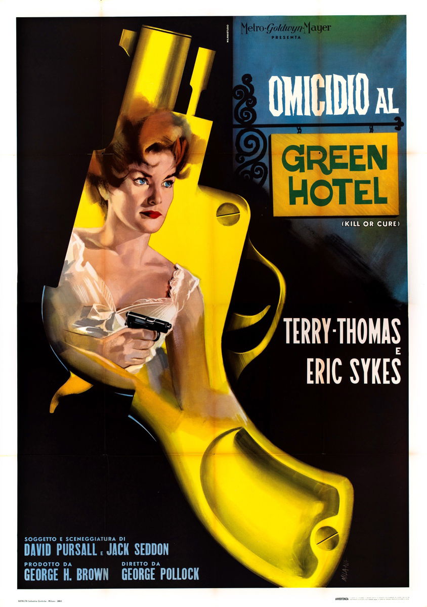 Omicidio al green hotel - Manifesto 1