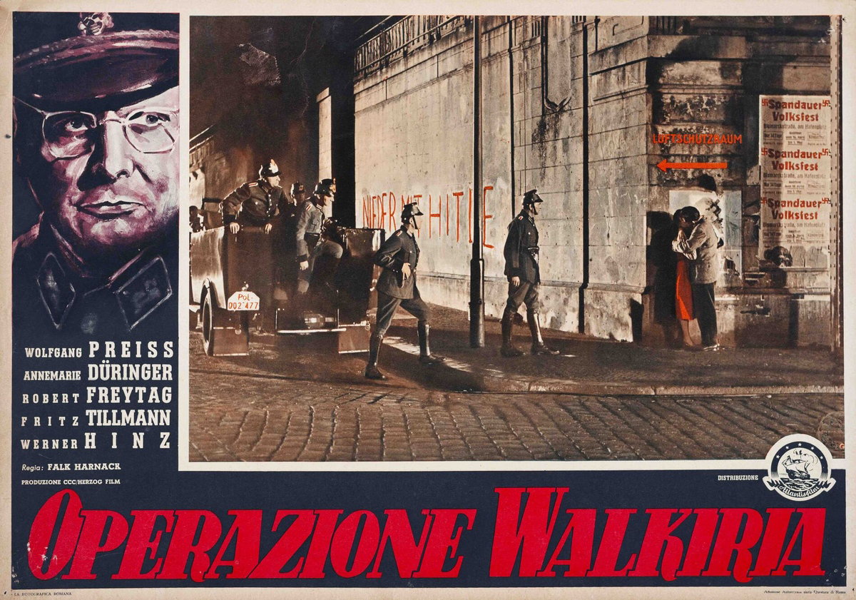Lobby Card 2 for the film The Plot to Assassinate Hitler (1955)