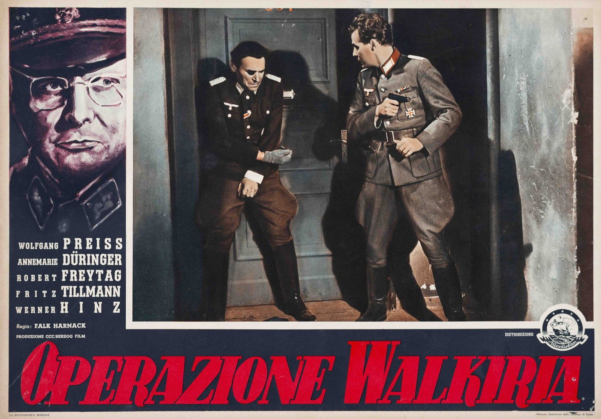 Lobby Card 3 for the film The Plot to Assassinate Hitler (1955)