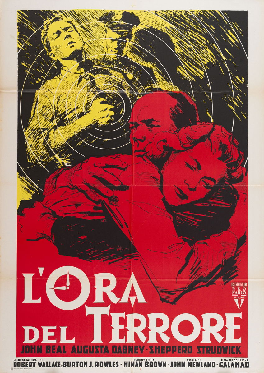 L'ora del terrore - Manifesto 1