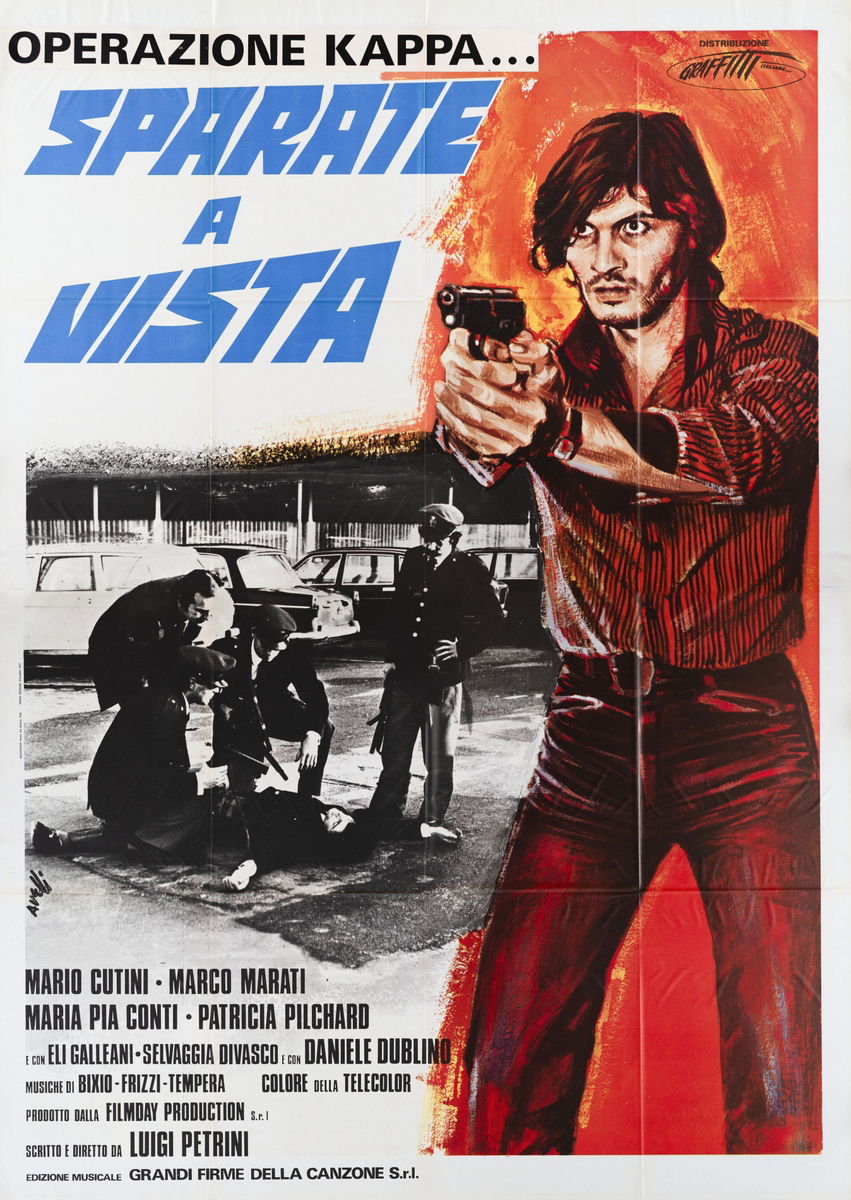 Operazione Kappa - Sparate a vista - Manifesto 1
