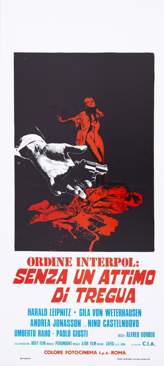 Ordine interpol: senza un attimo di tregua - Locandina 1