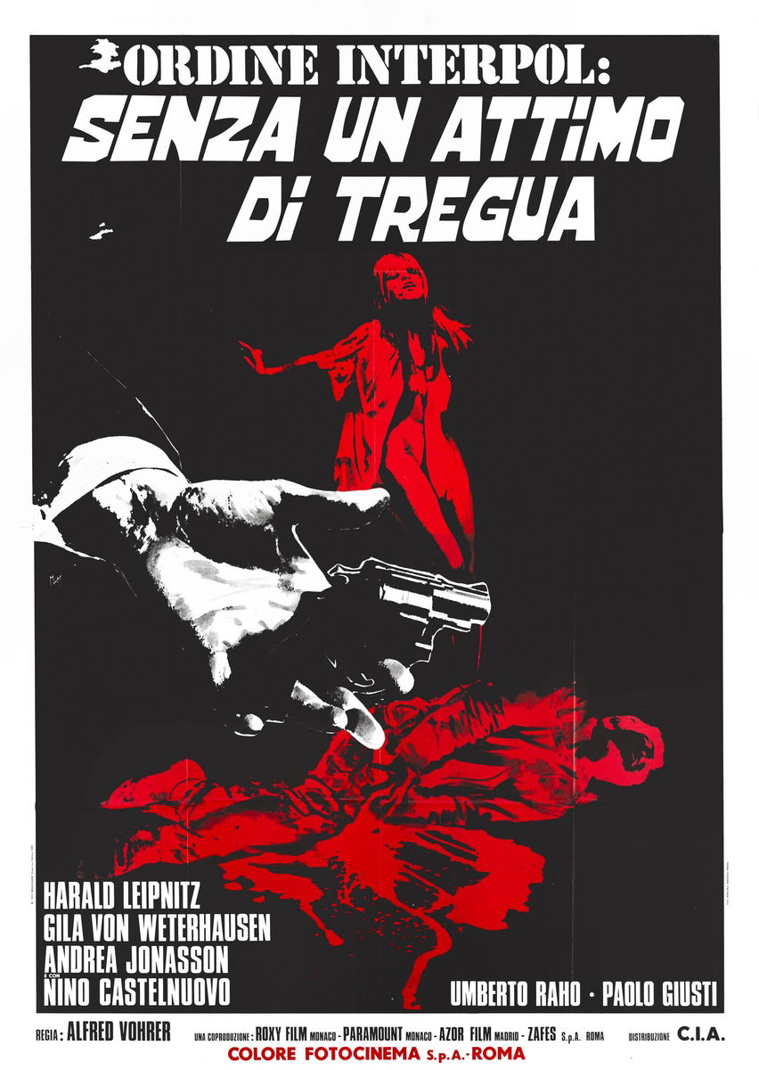 Ordine interpol: senza un attimo di tregua - Manifesto 1