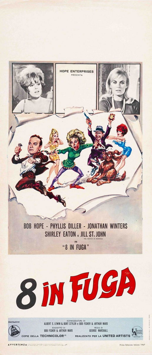 Otto in fuga - Locandina 1