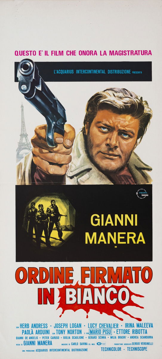 Ordine firmato in bianco - Locandina 1