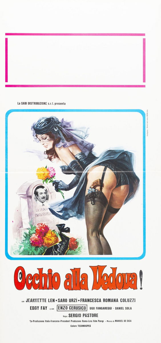 Occhio Alla Vedova! - Lobby Card 1