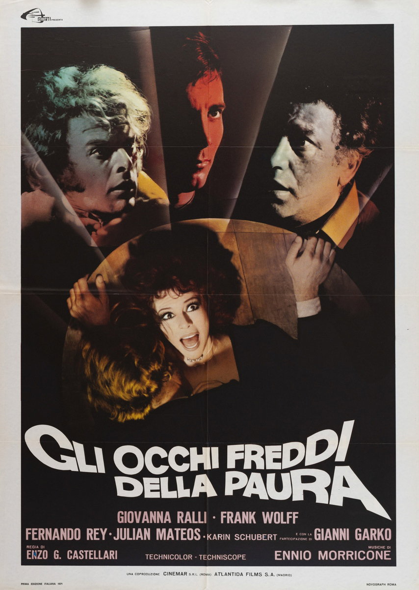 Poster 2 for the film Cold Eyes of Fear (1971)