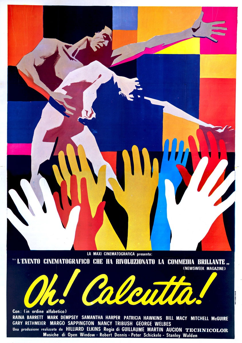Manifesto 2 per il film Oh! Calcutta! (1972) (1972)