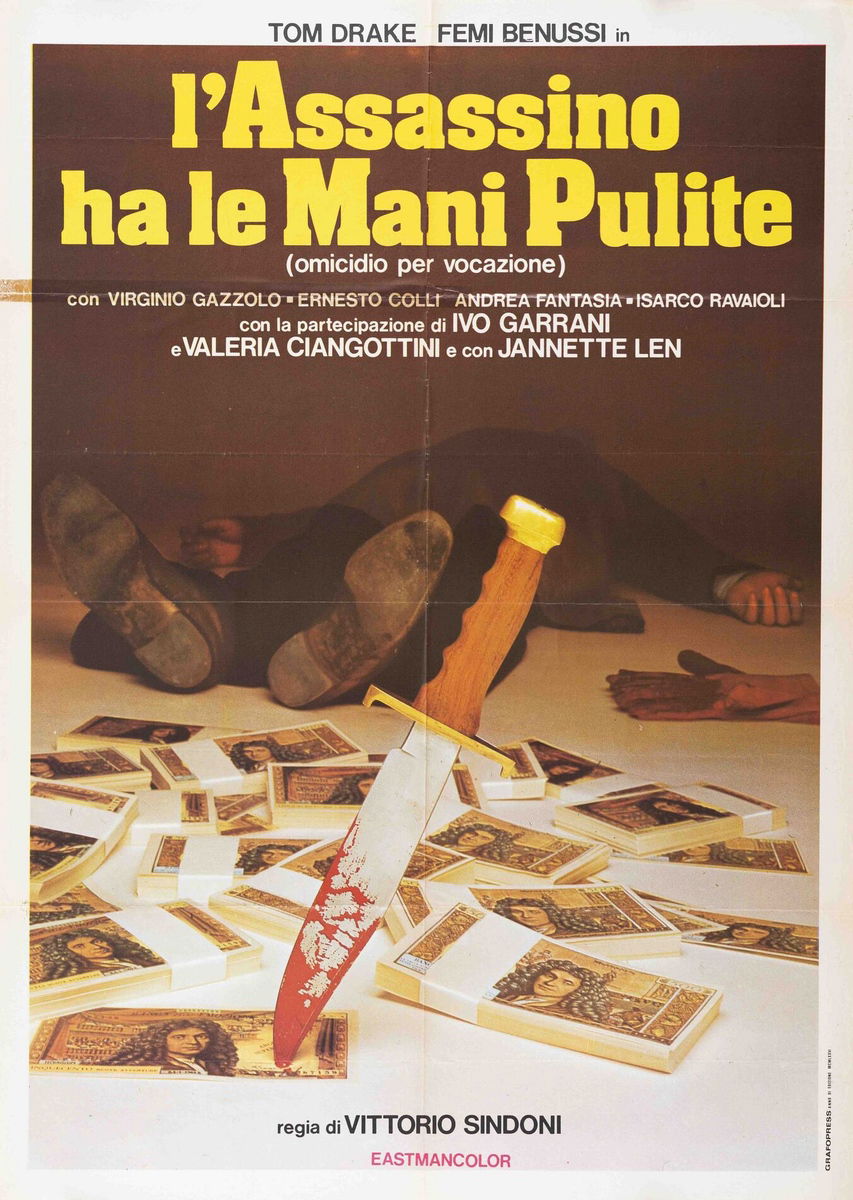 Omicidio per vocazione - Manifesto 1