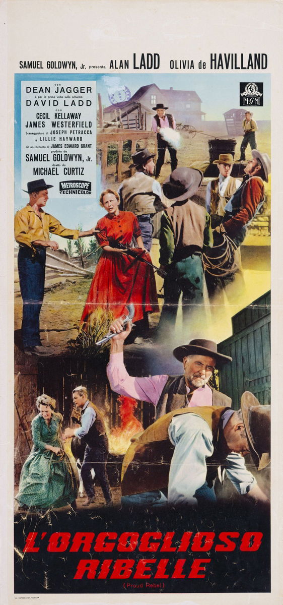 The Proud Rebel - Lobby Card 1