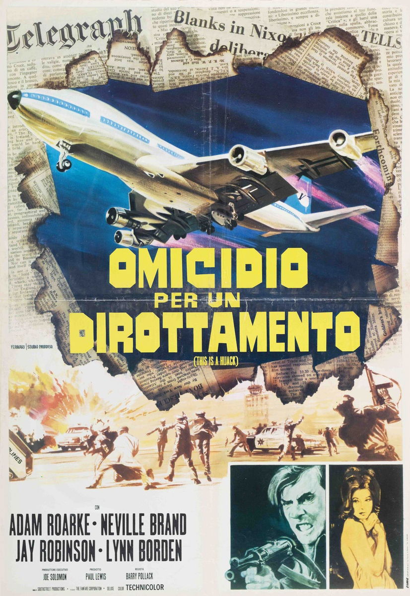 Omicidio per un dirottamento - Manifesto 1