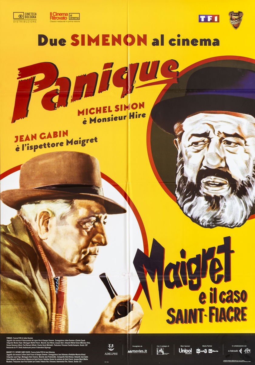 Maigret e il caso Saint Fiacre - Manifesto 1